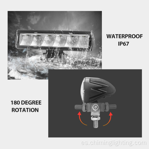 Barra de luz LED LED de 12V 24V 18 W Beam de viga LED LED